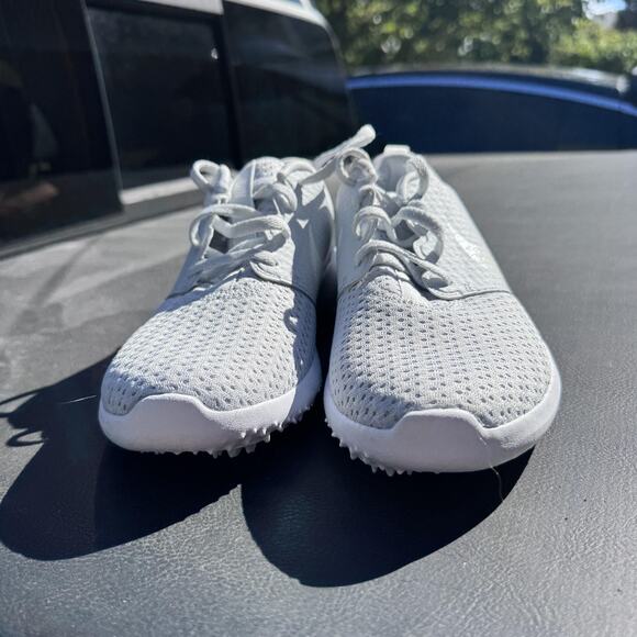 Nike Roshe G Golf Shoes Womens Size‎ 8 White Gray Spikeless Mesh Grip CD6066-002 - Picture 4 of 8